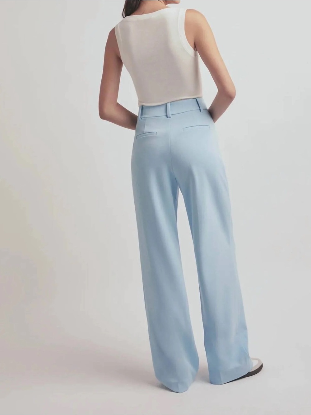 Favorite Daughter The Favorite Pants in Sky Blue - Picture 5 of 7
